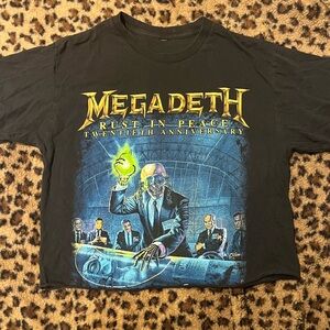 Megadeth Crop Top